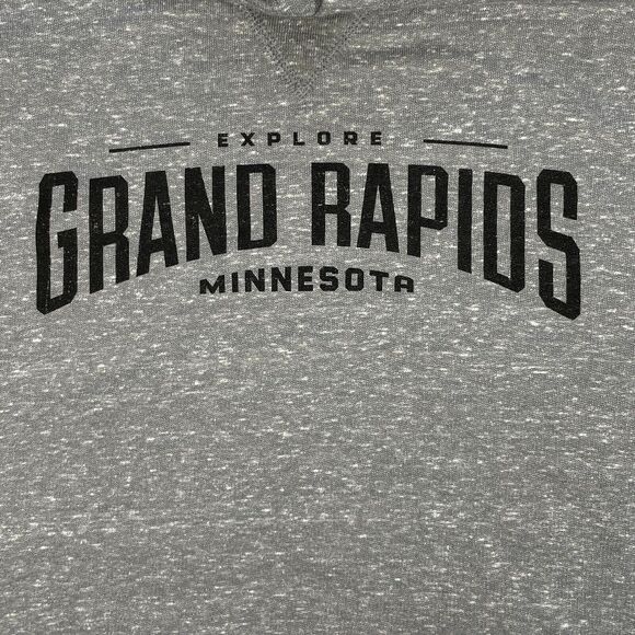 Artisans The Art of Apparel French Terry Hoodie Grand Rapids MN Charcoal Large - Picture 3 of 10